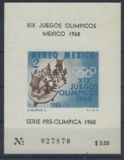 v922 Mexiko/ Olympia 1968  MiNr Block 4 (*)=ohne Gummierung=wie verausgabt, usado comprar usado  Enviando para Brazil