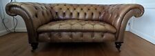vintage original leather sofas for sale  STOCKBRIDGE