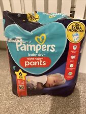Pampers night size for sale  PAIGNTON