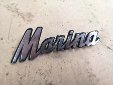 Morris marina badge for sale  USK
