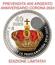 Moneta euro argento usato  Italia