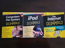 Lote de 3 libros de maniquíes - computadoras para personas mayores, iPad e Internet  segunda mano  Embacar hacia Argentina