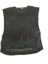 Maurice’s Knit Swim Pool Womens Cover Up Black Size Large for sale  Shipping to South Africa