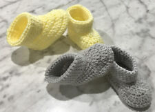 Baby booties crocheted for sale  Jerusalem