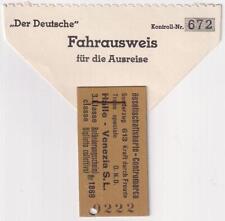 Fahrkarte halle venedig gebraucht kaufen  Deutschland