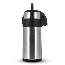 Stainless Steel Airpot Hot Tea Coffee Drinks Vacuum Flask Jug 5L, used for sale  Shipping to South Africa