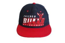 Vintage CHIIAGO BULLS Czapka lata 90. nba czapka sportowa granatowa USA koszykówka duże logo na sprzedaż  PL