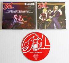 GIRL Live At The Marquee CD 2001 Importado do Reino Unido Los Angeles ARMAS Phil Lewis DEF LEPPARD comprar usado  Enviando para Brazil