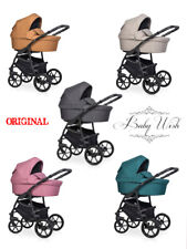 RIKO BASIC 2023 BABY PRAM 2in1 3in1 CARRYCOT + PUSHCHAIR + CAR SEAT + ISOFIX for sale  Shipping to South Africa