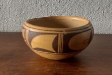 Vintage Hopi Native American Pottery Polychrome Bowl w/Bird Wing Design  for sale  Shipping to South Africa