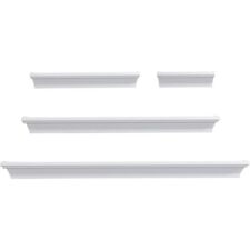 3 white floating shelves for sale  Roseville