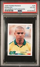 1998 Panini França 98 adesivos da Copa do Mundo Ronaldo R9 #28 PSA 4 Brasil comprar usado  Enviando para Brazil