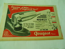 Publicité presse 1954 d'occasion  La Verpillière