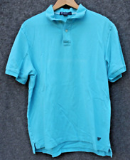 Camisa polo masculina manga curta Cremieux Classics tamanho grande azul celeste golfe comprar usado  Enviando para Brazil