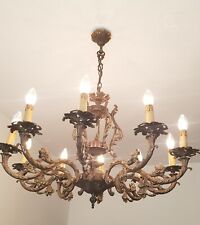 Lampadario bronzo vintage usato  Meran