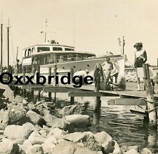 WOODEN YATCH STEREOVIEW Barco Cape Cod Luxy Cruiser Cabine Luxo Foto Vintage comprar usado  Enviando para Brazil