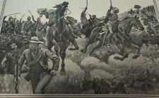1902 Print BRITISH LANCERS CUTTING OFF RETREAT ELANDSLAAGTE Anglo-Boer War for sale  Shipping to South Africa