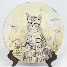Hamilton Collection 1985 "Kitten Classics" Royal Worcester Bone China Plate for sale  Shipping to South Africa