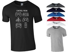 Usado, Camiseta Control Freak videogames engraçados Xbox PS4 PC jogos presente de aniversário masculina top comprar usado  Enviando para Brazil