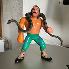 🌟 Hasbro Wrestling Action-Figur Series 1 JAKE THE SNAKE ROBERTS mit Schlange 🌟 comprar usado  Enviando para Brazil