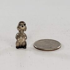 Usado, Estatueta miniatura Hagen Renaker poodle fino filhote cinza cachorro comprar usado  Enviando para Brazil