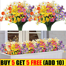 Artificial flowers plastic for sale  UK