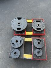 york deep dish weight plates for sale  Plymouth