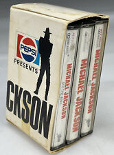 Michael Jackson Pepsi BAD Tour Coleção Completa de Fitas 3 Cassetes 1988 Conjunto Antigo comprar usado  Enviando para Brazil