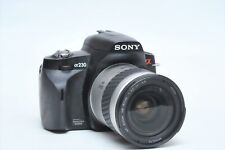 Câmera Digital SLR Sony Alpha A230 10.2 MP com Lente AF 28-80mm Prata comprar usado  Enviando para Brazil
