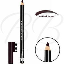 Brukt, RIMMEL Professional Eyebrow Eye Brow Pencil With Brush Comb - Black Brown *NEW* til salgs  Frakt til Norway