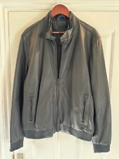 Superdry black leather for sale  DARTMOUTH