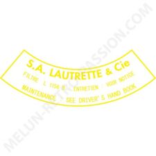 Autocollant filtre air d'occasion  Sivry-Courtry