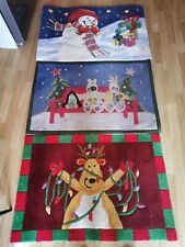 Christmas door mats for sale  WOKINGHAM