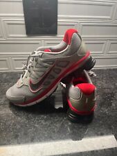 Tênis esportivo de corrida Nike Shox Turbo masculino tamanho 10.5 cinza vermelho preto novo sem caixa, usado comprar usado  Enviando para Brazil