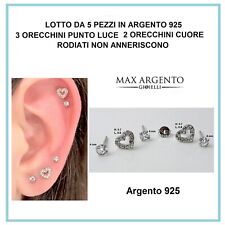 Pezzi orecchini argento usato  Massa Di Somma