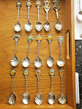 Enamel collectors spoons for sale  STAFFORD