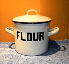 vintage enamel flour bin for sale  HOUGHTON LE SPRING