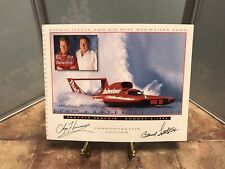 Used, BERNIE LITTLE 1998 MISS BUDWEISER promo color card picture hydro boat racing for sale  Walla Walla