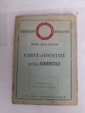 Ancienne carte identité d'occasion  Raucourt-et-Flaba