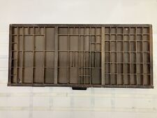 Letterpress type tray for sale  UTTOXETER