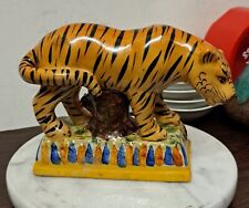 Antique staffordshire tiger for sale  YORK