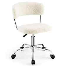 Usado, Silla de escritorio ajustable sherpa silla de oficina giratoria de tocador blanca segunda mano  Embacar hacia Argentina