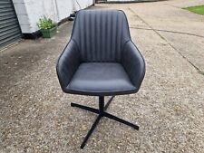 Occasional leather swivel for sale  LONDON