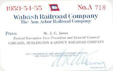1953 wabash railroad for sale  Alexandria