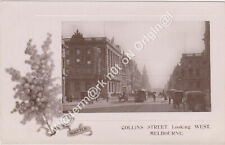 RP Collins Street looking West Melbourne Victoria VSM Silver Wattle, used for sale  Shipping to South Africa