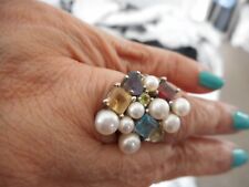 gemstone ring multi for sale  Oak Ridge