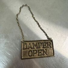 Vintage brass damper for sale  Halethorpe