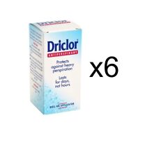 6pack driclor antiperspirant for sale  Shipping to Ireland