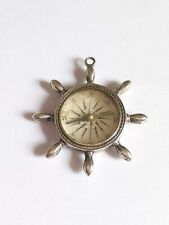Victorian silver compass for sale  GLASGOW