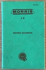 Morris drivers handbook for sale  LEICESTER